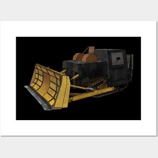 dozer Posters and Art